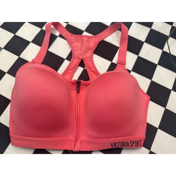 Victoria secret Other - Victoria's Secret Pink Bra 34D Incredible Medium Support Front Close Sport  Bras